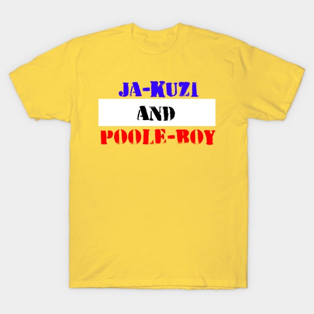 Poole Boy & Ja-Kuzi T-Shirt by Pet-A-Game